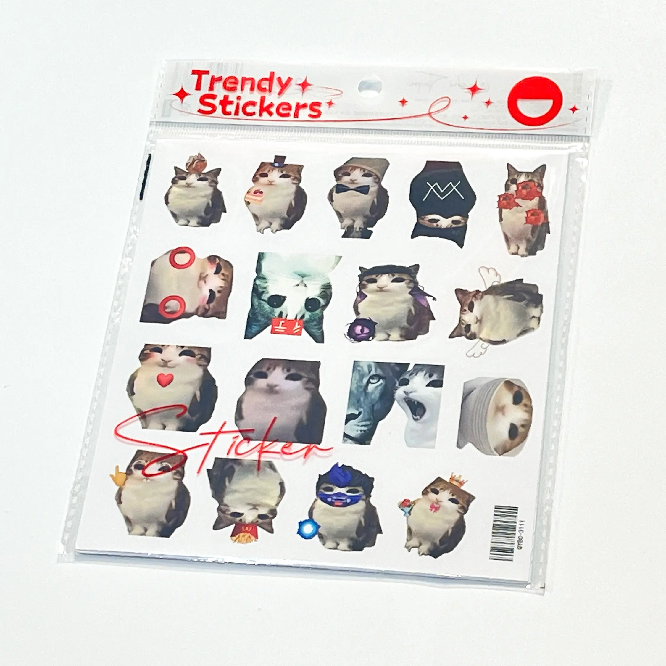 100 pieces meowl stickers pack